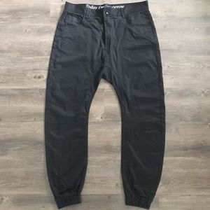 Publish black joggers